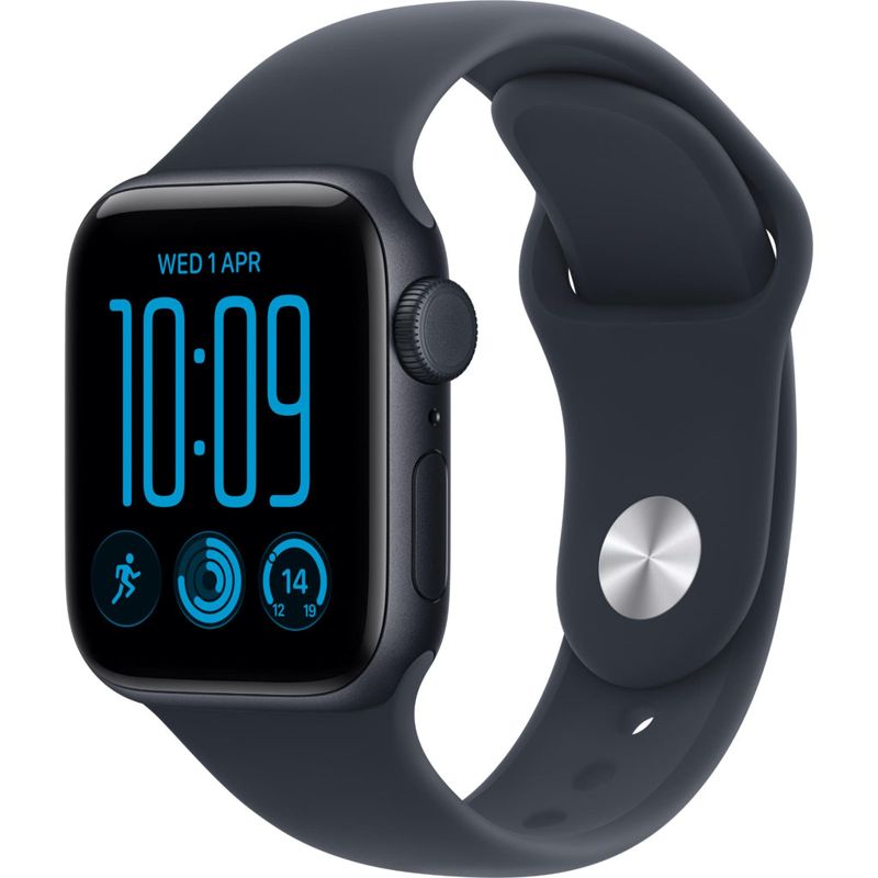 Apple Watch SE 3 40mm Midnight Aluminium CaseGPS + Cellular Sport Band (S/M) [2026]