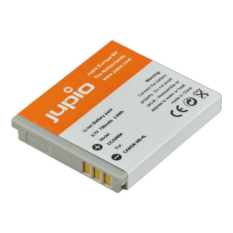 Jupio Li-Ion 3.7V 750mAh Rechargeable Battery For Canon NB-4L Camera