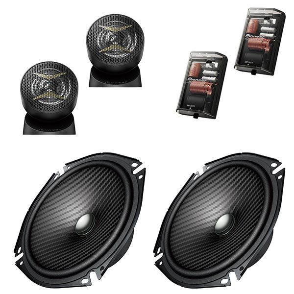 Pioneer TS-J170C 17cm 2-Way Component Speakers