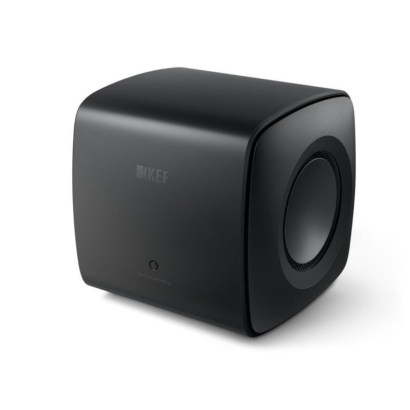 KEF KC62 Powered Subwoofer Speaker (Titanium Grey)