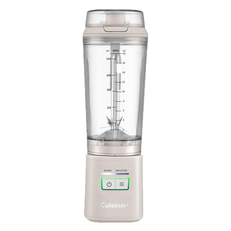 Cuisinart Blast and Go Cordless Portable Blender with 500ml Travel Cup Silver