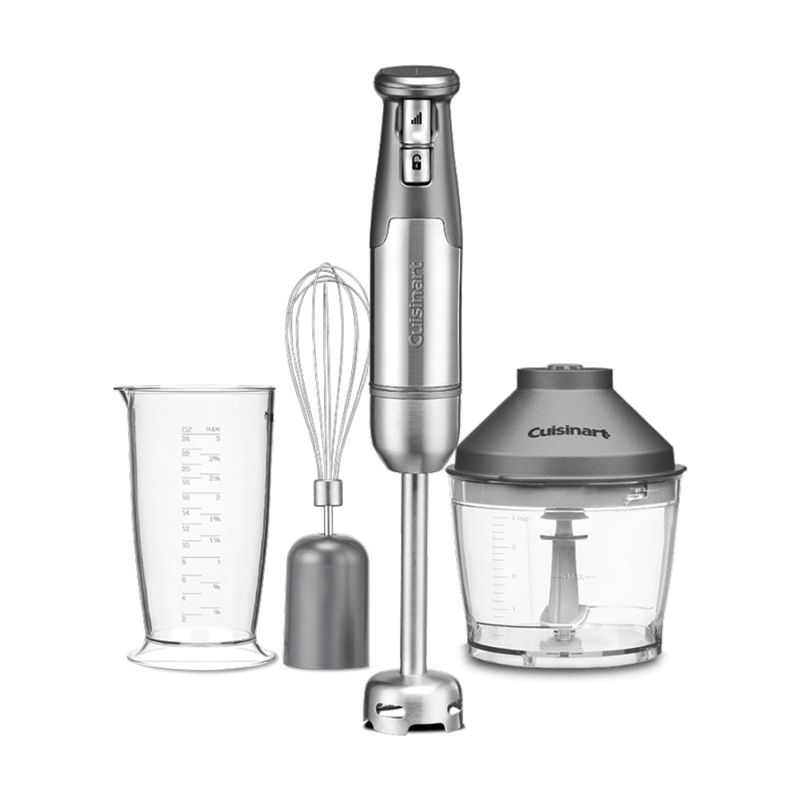 Cuisinart VersaMix 800W Electric Hand Blender with Storage Case - Stainless Steel