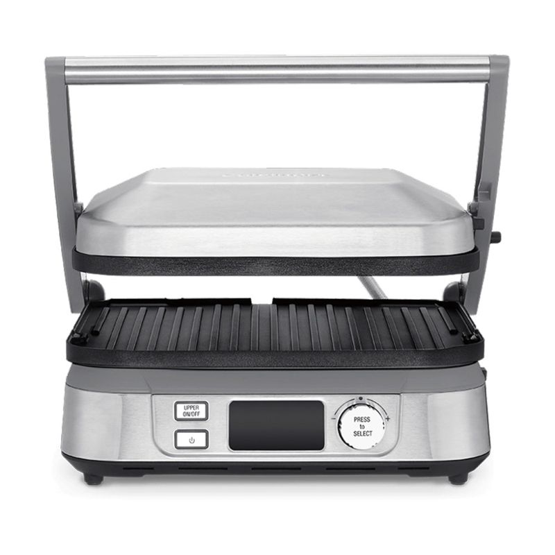 Cuisinart Griddler and Deep Pan Electric Sandwich Maker 1600W - Stainless Steel