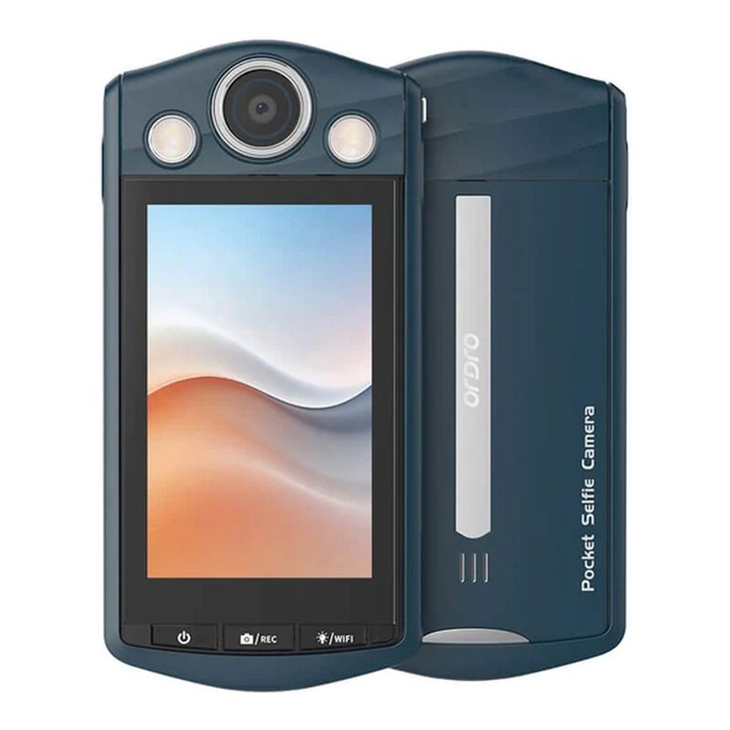 ORDRO VS3 Selfie Digital Camera - Blue