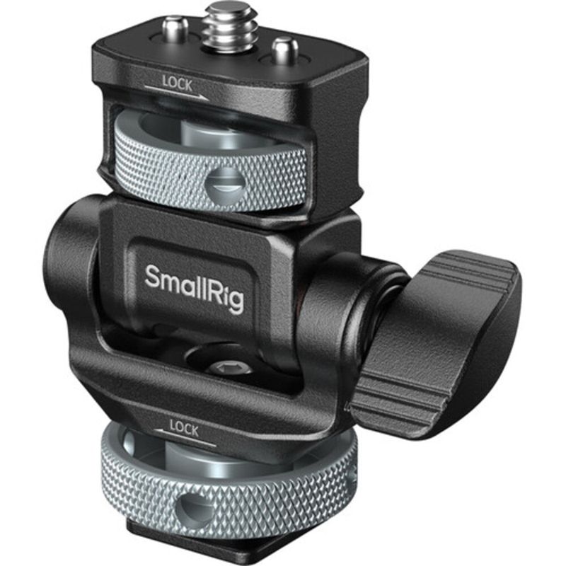 SmallRig Monitor Support for Horizontal & Vertical Shooting with Cold Shoe Mount 6313