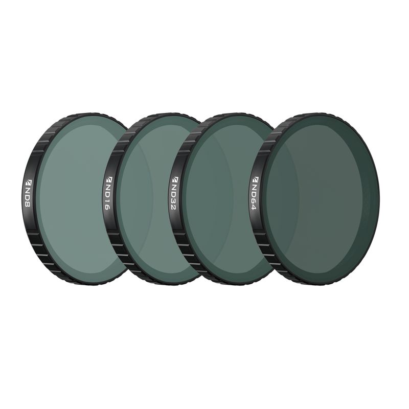 Freewell 4-pack Macro Lens ND Filters for DJI Osmo Action 6 Macro Lens