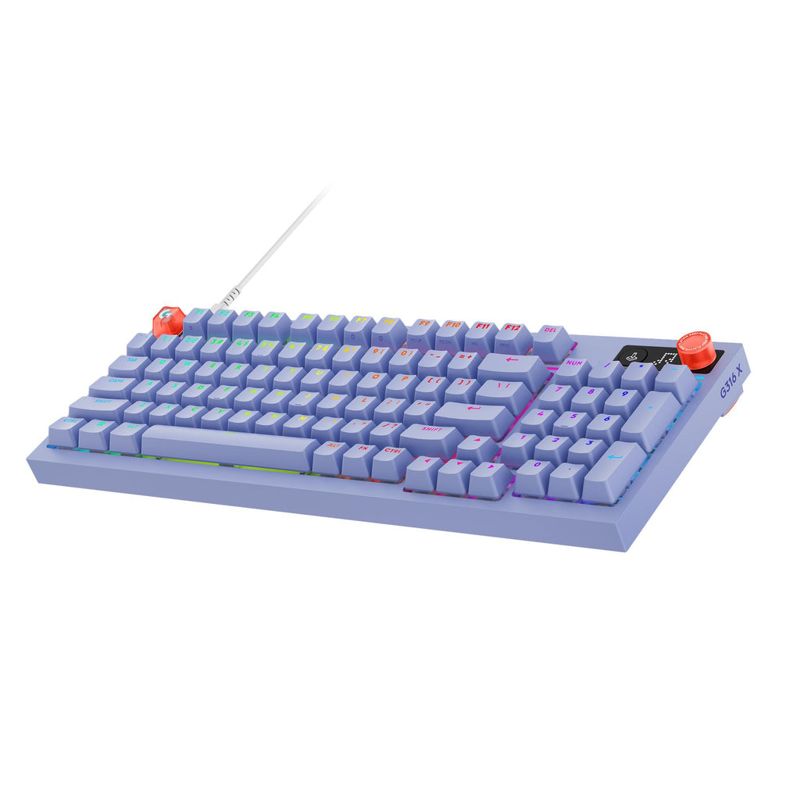 Logitech G G316 X 98 Wired Gaming Keyboard (Lilac)
