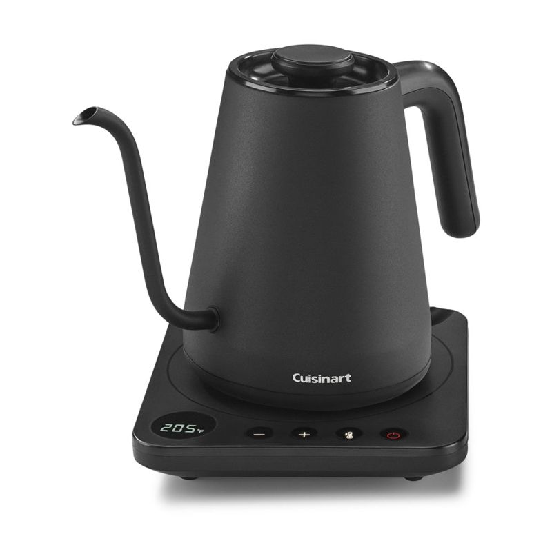 Cuisinart Digital Gooseneck Kettle Variable Temperature 50-100C 1L Black