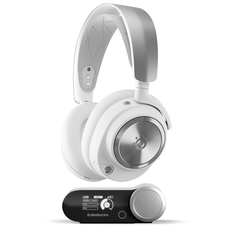 SteelSeries Arctis Nova Pro Wireless Gaming Headset (White)
