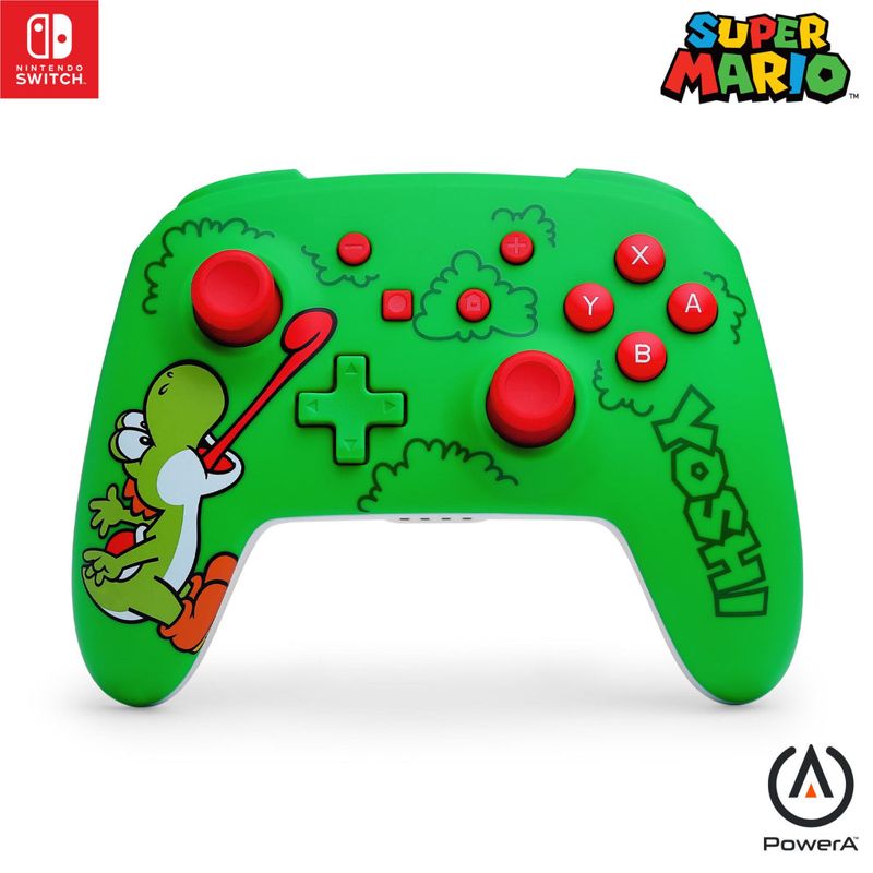 PowerA Wireless Controller for Nintendo Switch 2 (Hungry Yoshi)