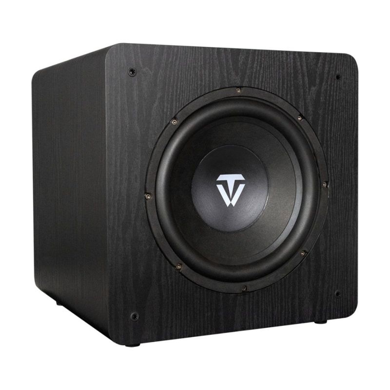 Tonewinner SW-D2000 12 Inch 400W Stereo Subwoofer Black