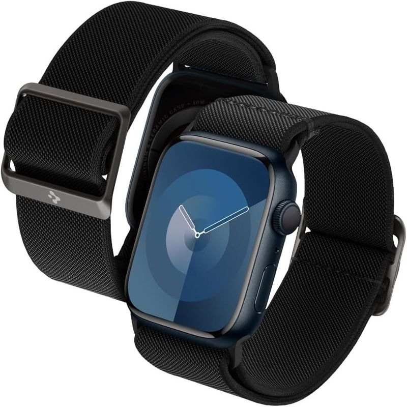 Spigen Apple Watch 49mm 46mm 45mm 44mm 42mm Lite Fit Band (Black)
