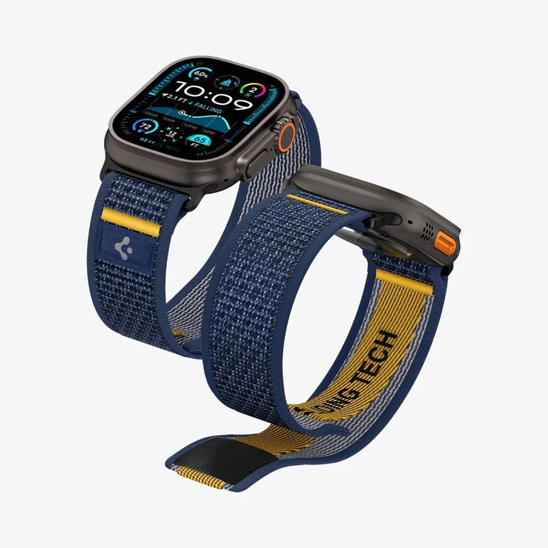 Spigen Apple Watch 49mm 46mm 45mm 44mm 42mm Athlex Air Band (Active Navy)