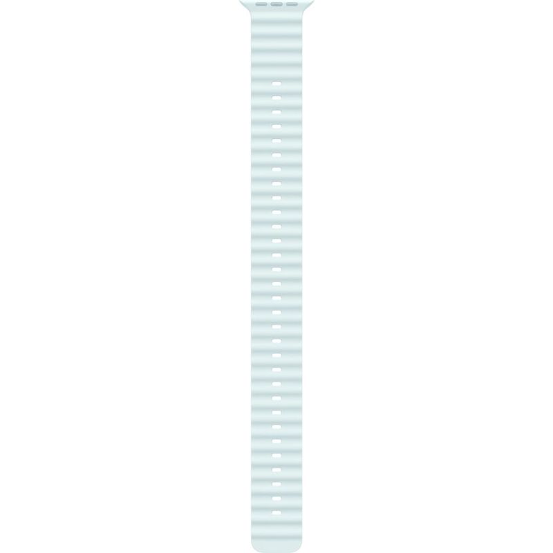 Apple Watch 49mm [Ice Blue] Ocean Band Extension [Black Titanium Finish]