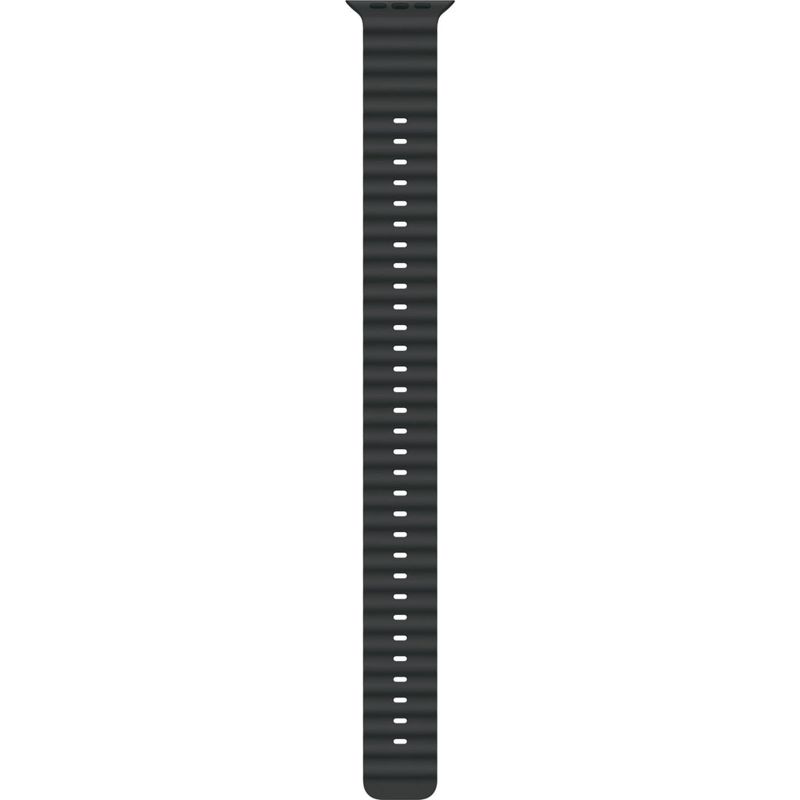 Apple Watch 49mm [Navy] Ocean Band Extension [Black Titanium Finish]