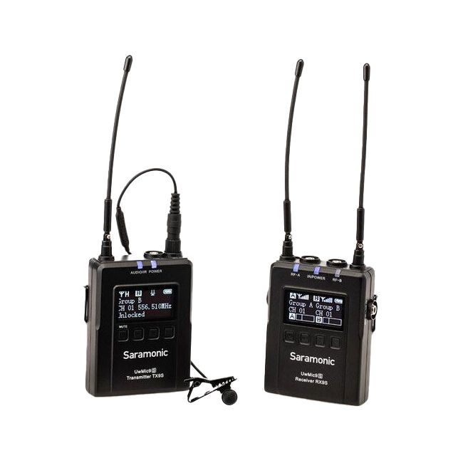 Saramonic UHF Wireless Lavalier Mic System (2-Piece Kit)