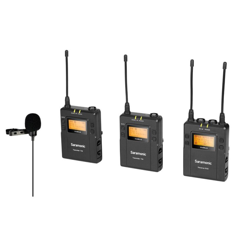 Saramonic UHF Wireless Lavalier Mic System