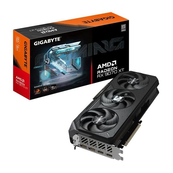 Gigabyte Radeon RX 9070 XT Gaming OC 16GB GDDR6
