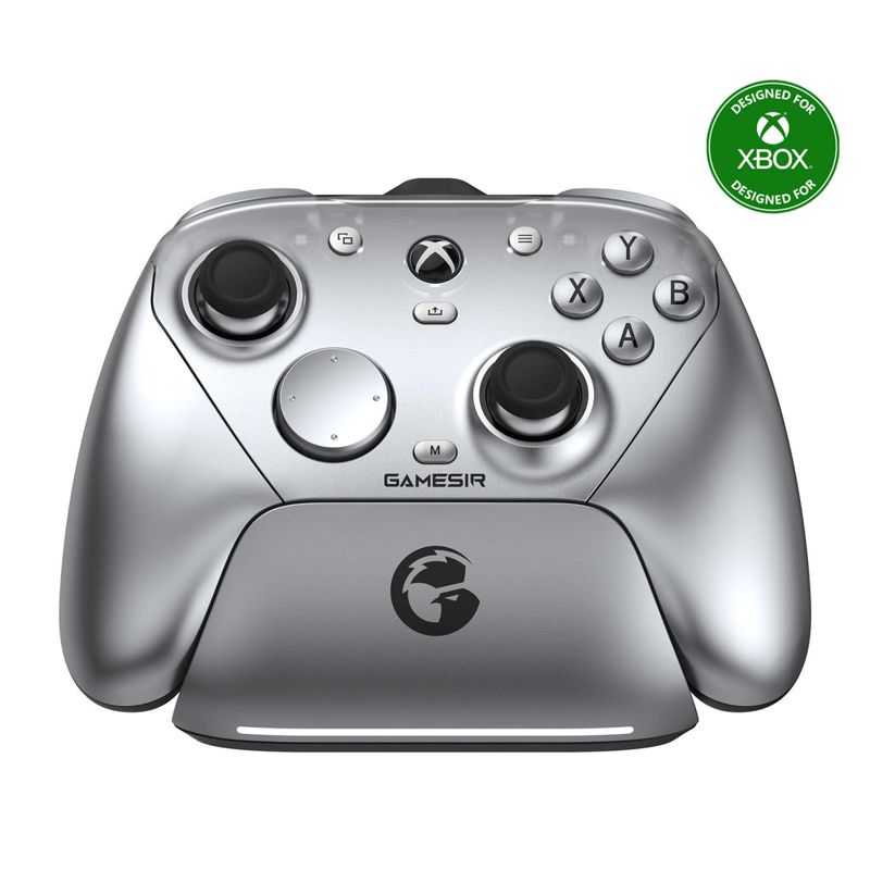 GameSir G7 Pro Wireless Controller for PC & Mobile - Wired for Xbox (Metallic Silver)