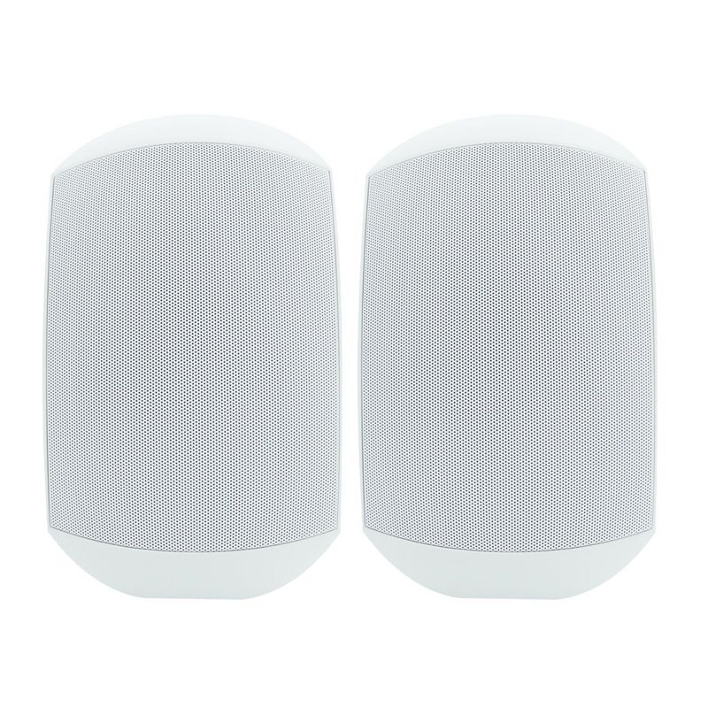Weconic Waterproof Outdoor Wall Mount Speakers (White)