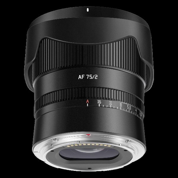 TTArtisan 75mm f/2 AF Sony E Mount Lens Black