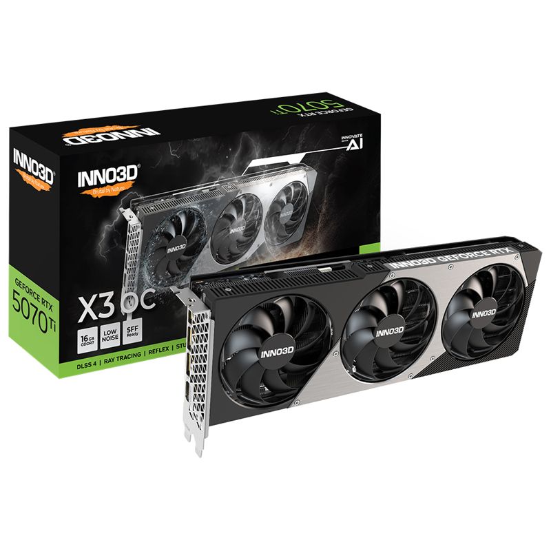 Inno3D GeForce RTX 5070 Ti X3 OC 16GB GDDR7