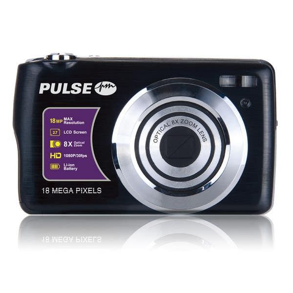 Pulse DC18 Zoom Digital Camera Bonus 32GB SD Card