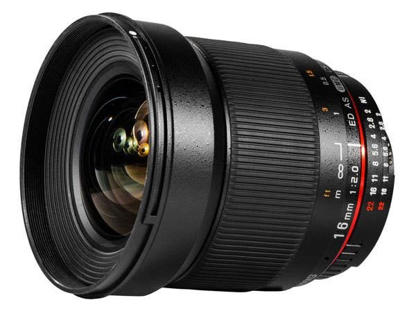 Samyang 16mm F2.0 Canon EOS