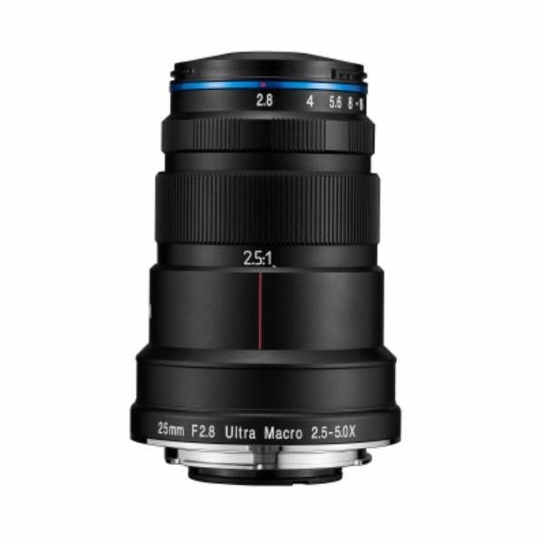 Laowa 25mm f/2.8 2.5-5X Ultra Macro Lens - Canon EF