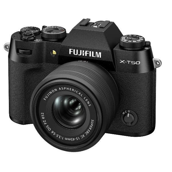 Fujifilm X-T50 + 15-45mm Kit - Black