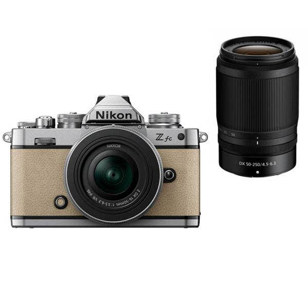 Nikon Z fc + 16-50mm & 50-250mm VR Twin Kit - Beige