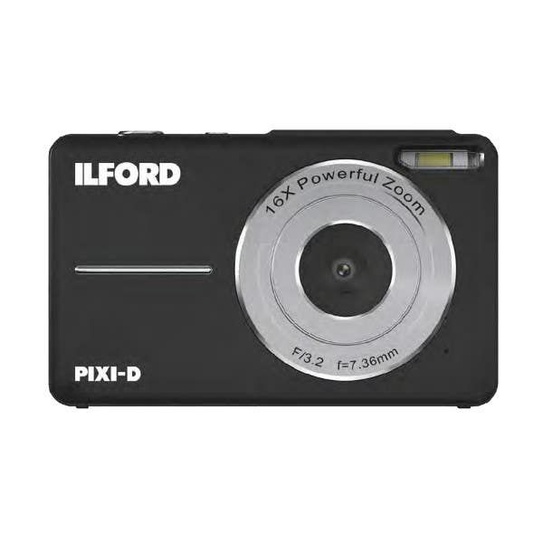 Ilford PIXI-D Digital Camera - Black - Bonus 32GB Card
