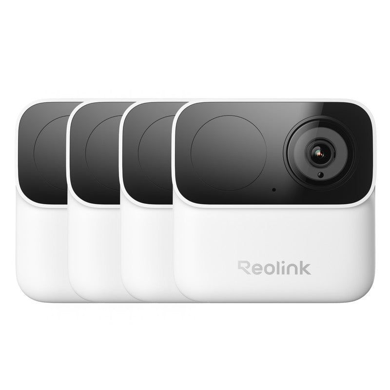 Reolink Argus MagiCam Security Cameras WiFi Wireless Magnetic Mount Indoor Camera-4 Pack