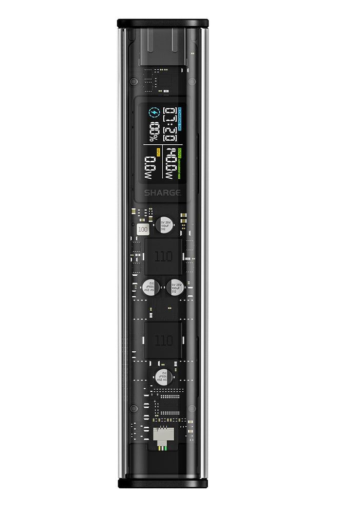 Sharge 140 Power Bank - Capacity 20000mAh - Black Version
